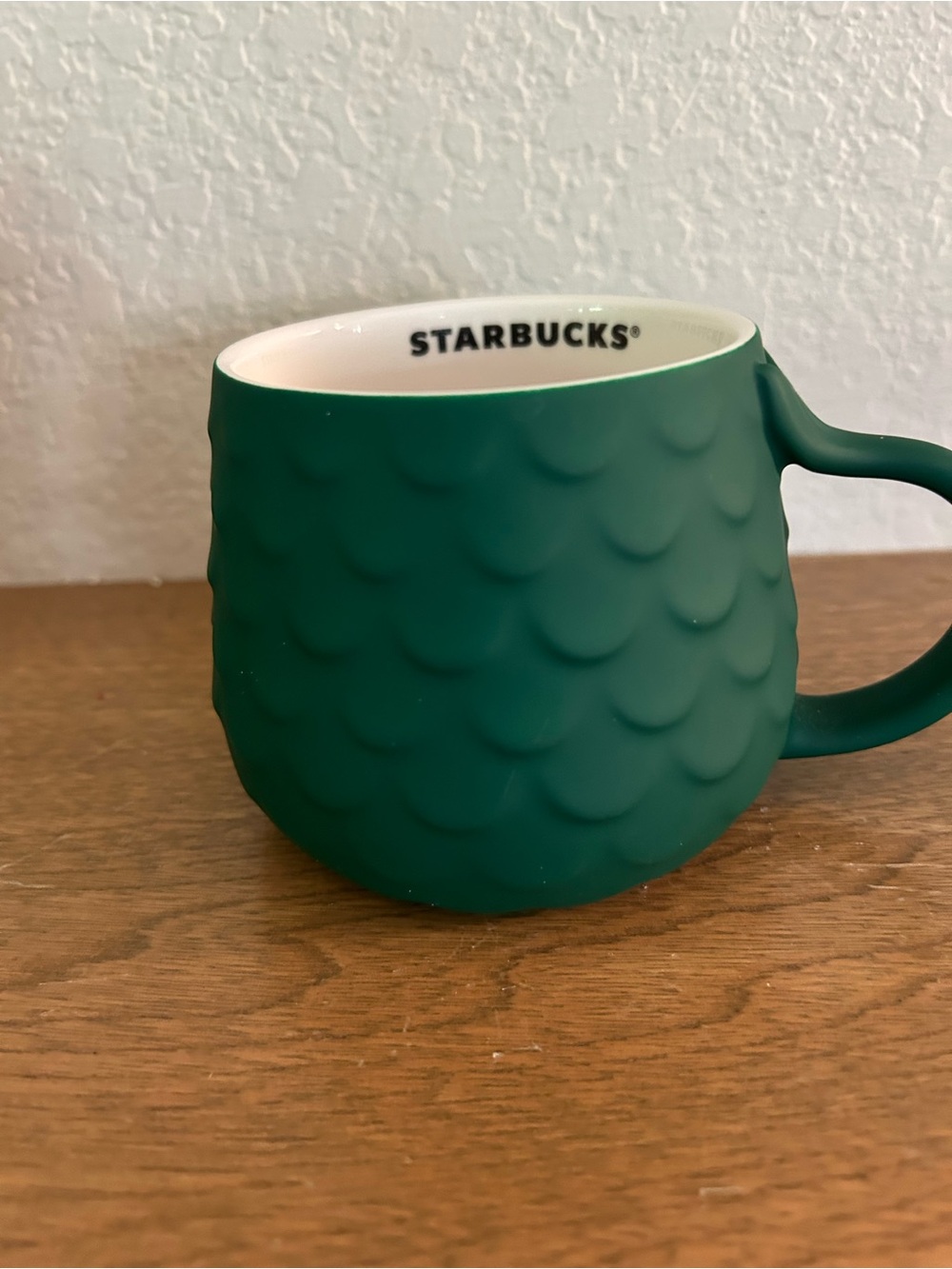 Starbucks Mermaid scale Matte Forest Green Rich soft texture Ceramic Mug 2025